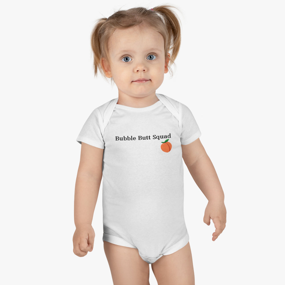 Bubble Butt Squad - Organic Baby Bodysuit: For the Cutest Little Squads