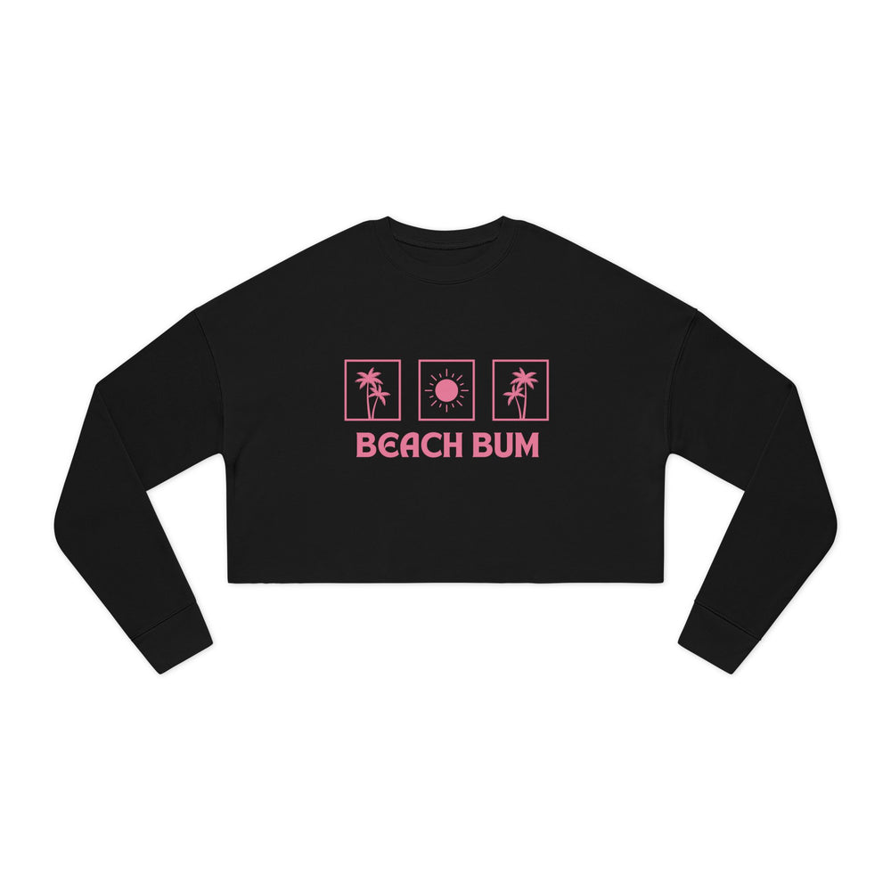 🌴 Beach Bum – Women’s Cropped Sweatshirt 🌴