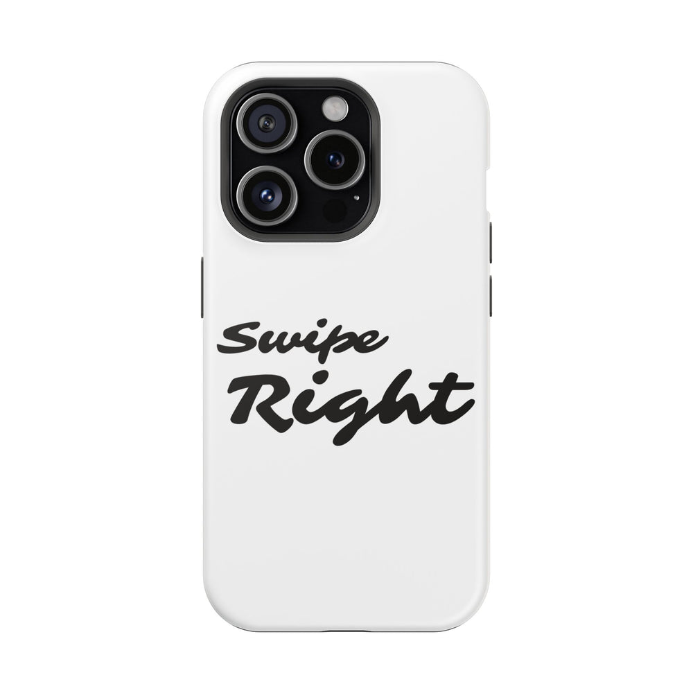 Swipe Right iPhone 16, 15 Magnetic Tough Cases - A Perfect Match for Your iPhone
