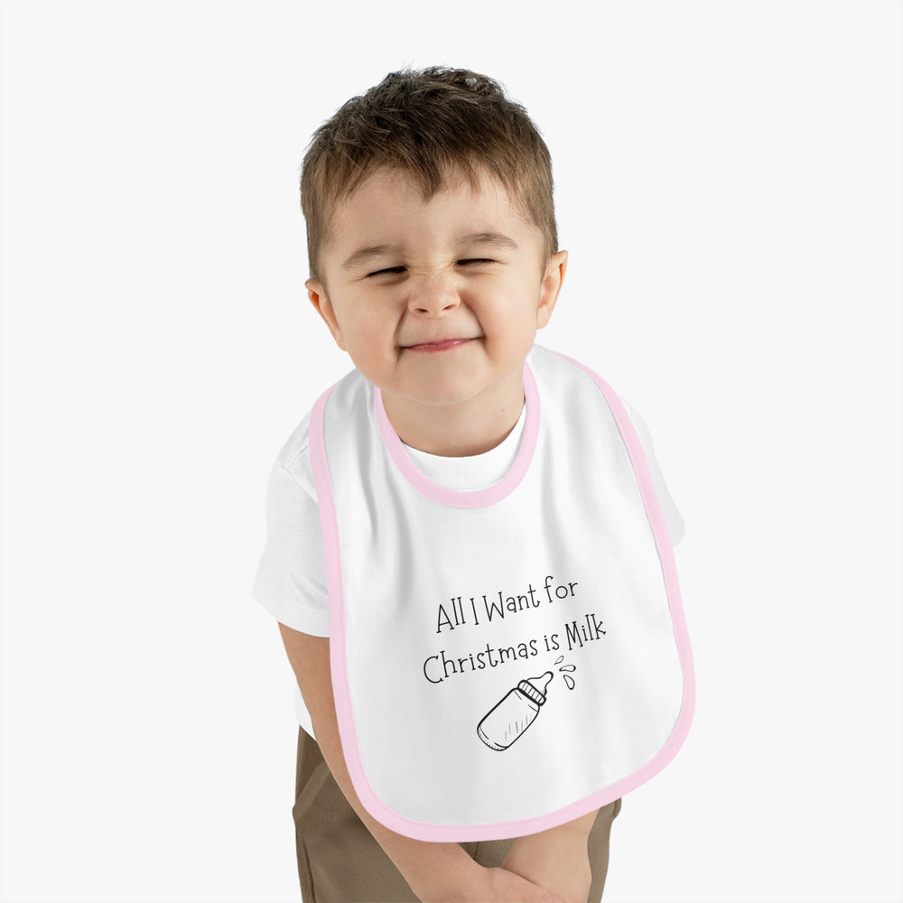All I Want For Christmas is MILK! Bib