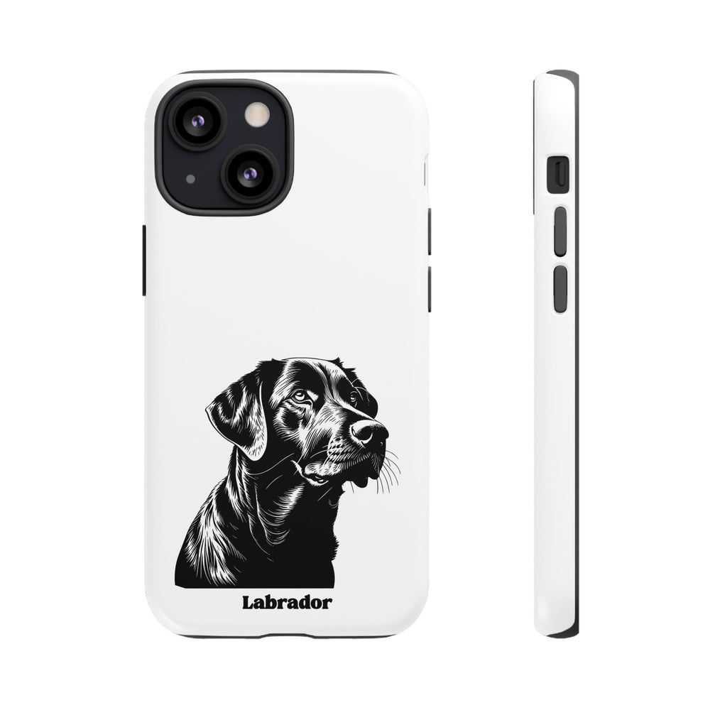 Black Lab Protective Phone Case