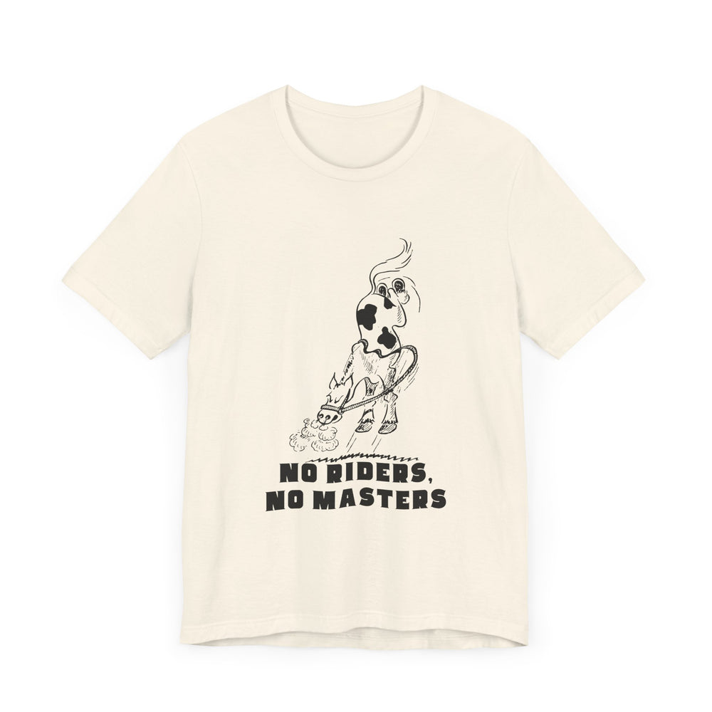 No Riders No Masters V.2 Jersey Short Sleeve Tee
