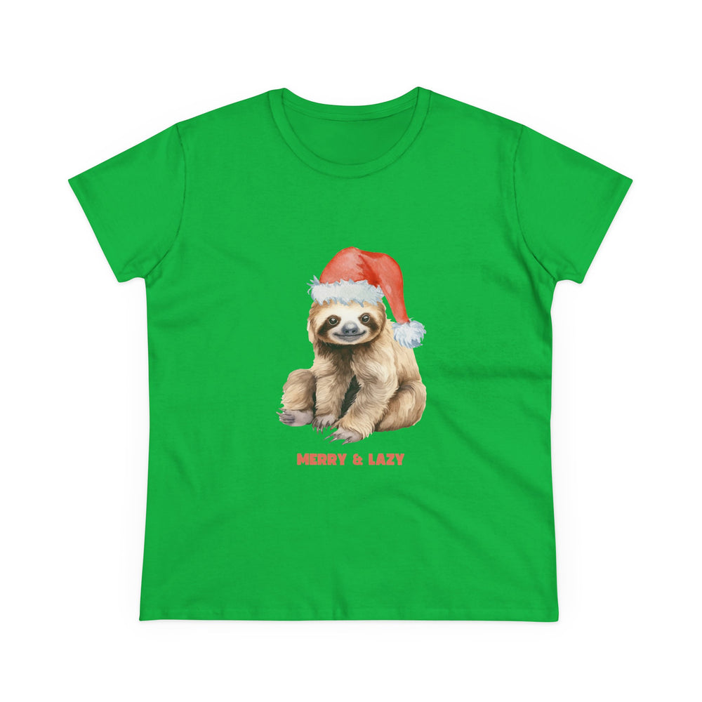 Sloth Christmas Women's Tee