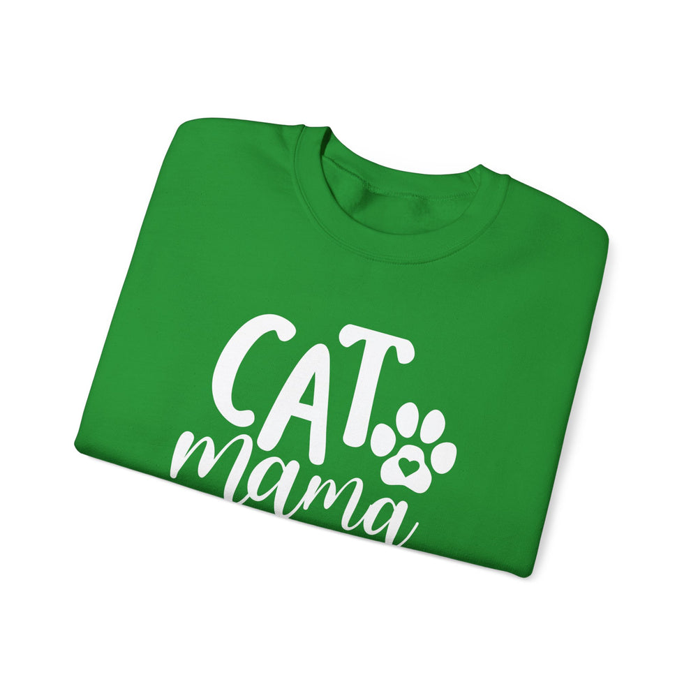 Cat Mama Crewneck Sweatshirt