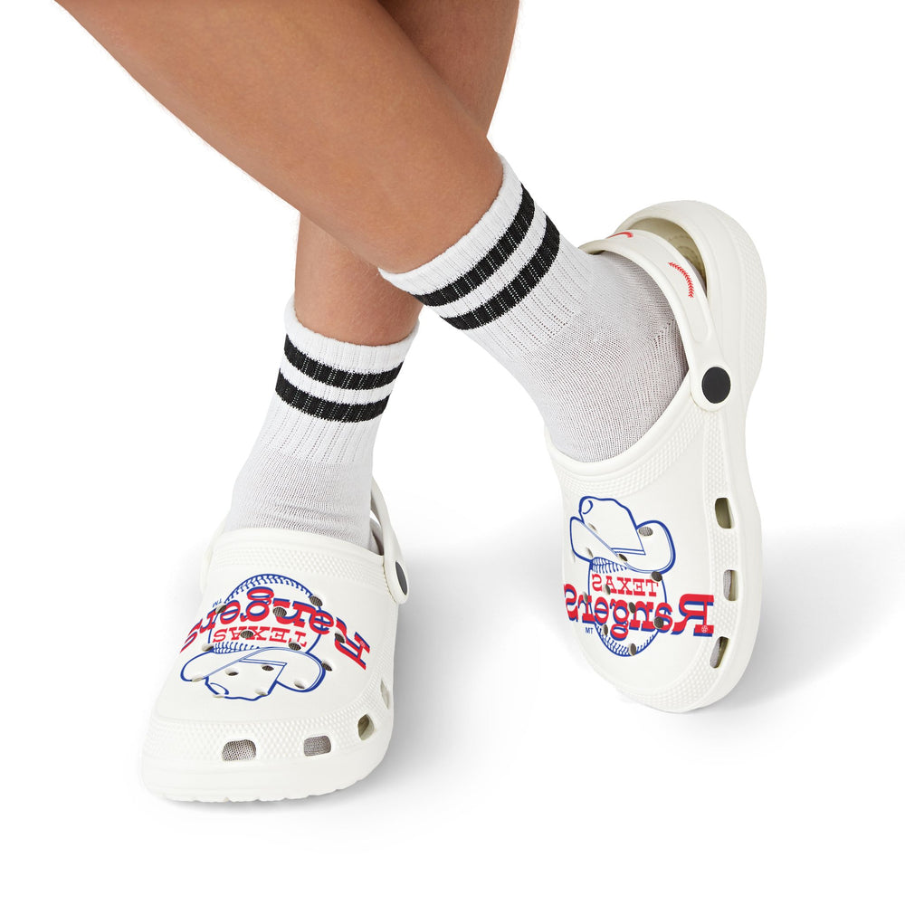 Texas Rangers Baseball Kid's EVA Foam Clogs