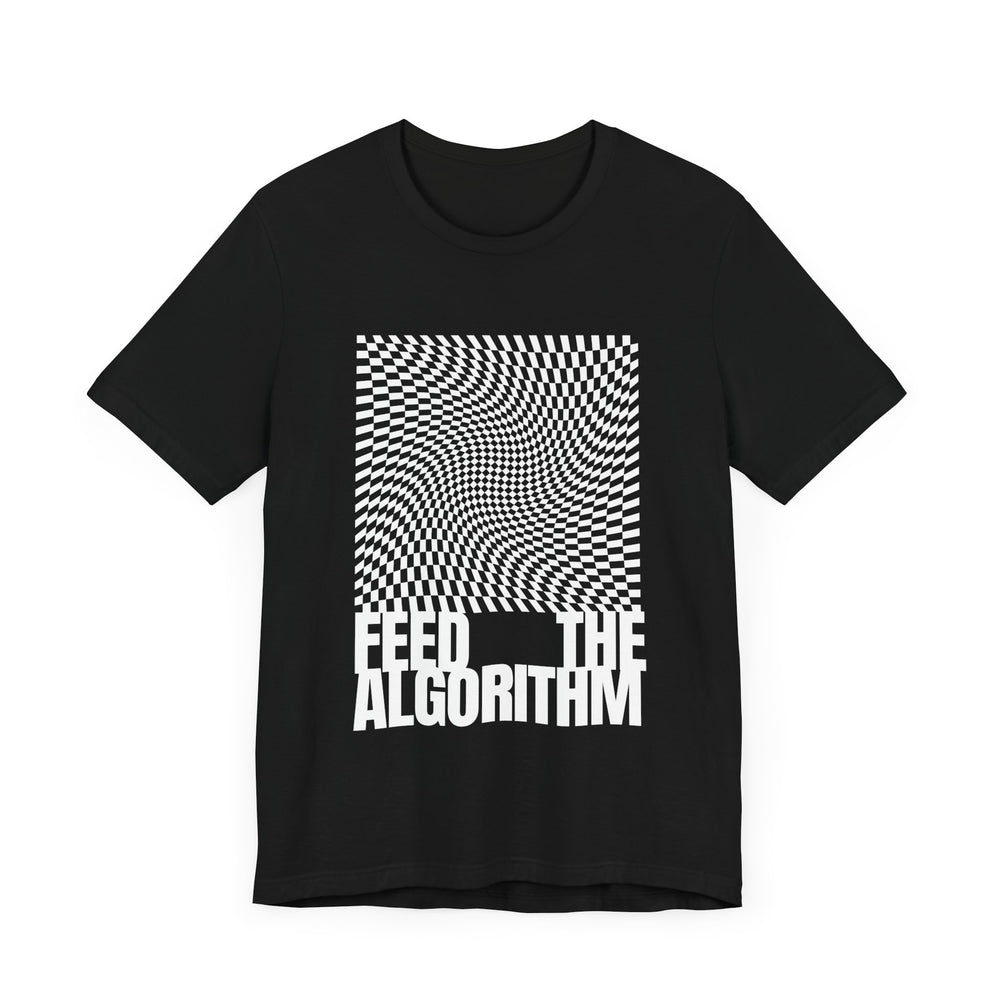 Feed the Algorithm V3 Unisex Jersey Short Sleeve Tee