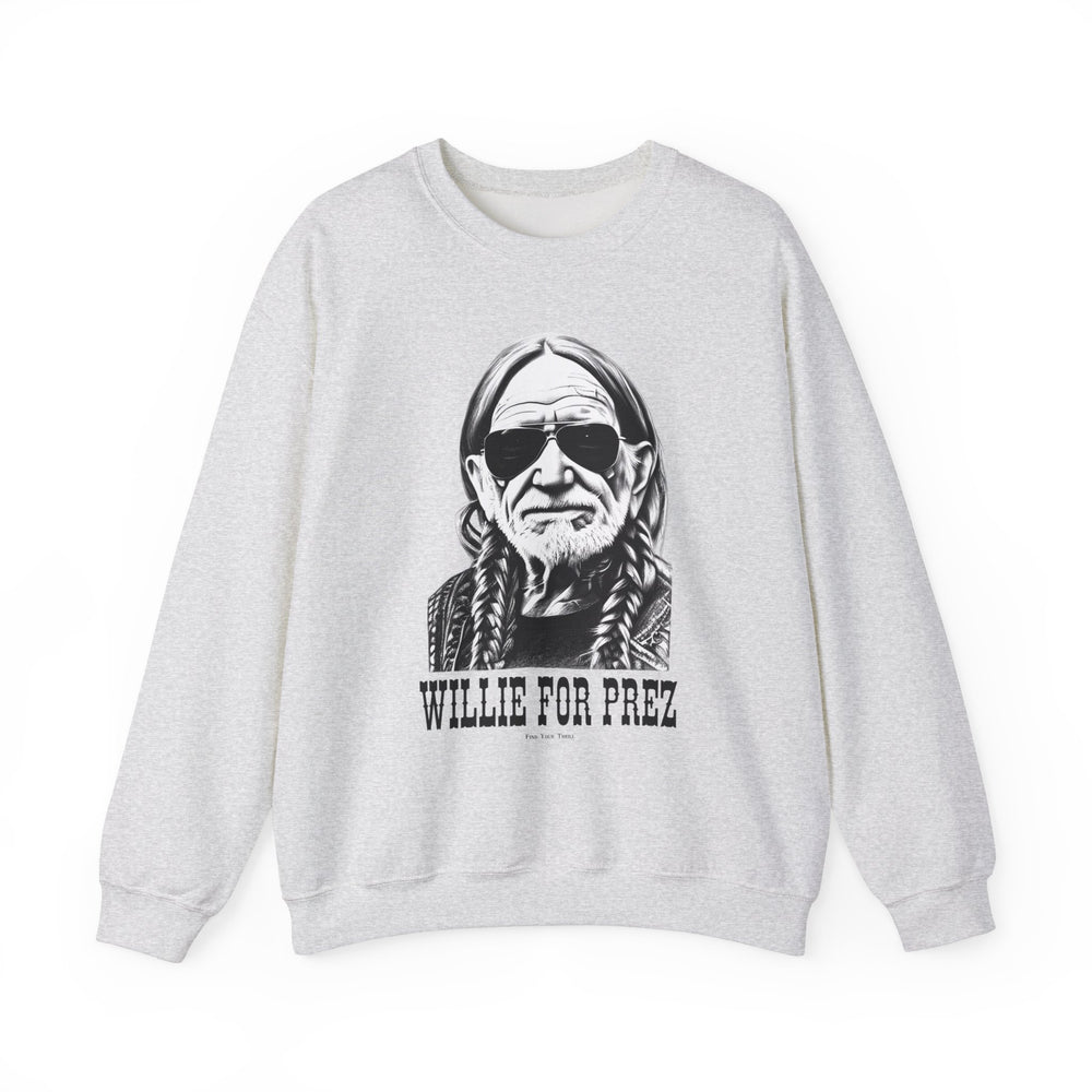 Willie For Prez Crewneck Sweatshirt