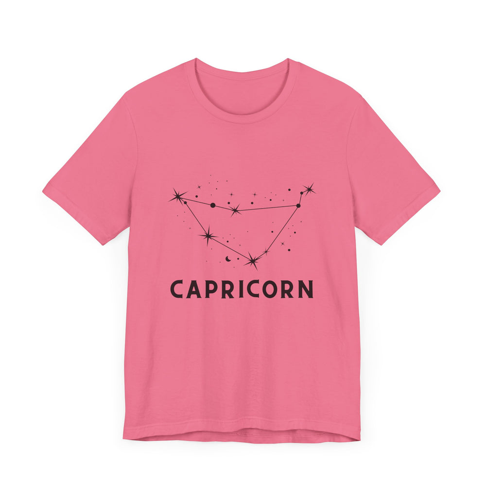 Capricorn Sea Goat Constellation Zodiac Unisex Jersey Short Sleeve Tee