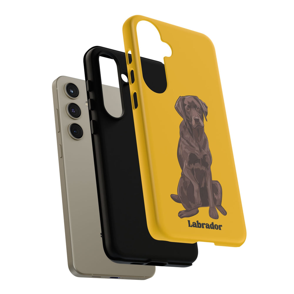 Chocolate Lab Protective Phone Case