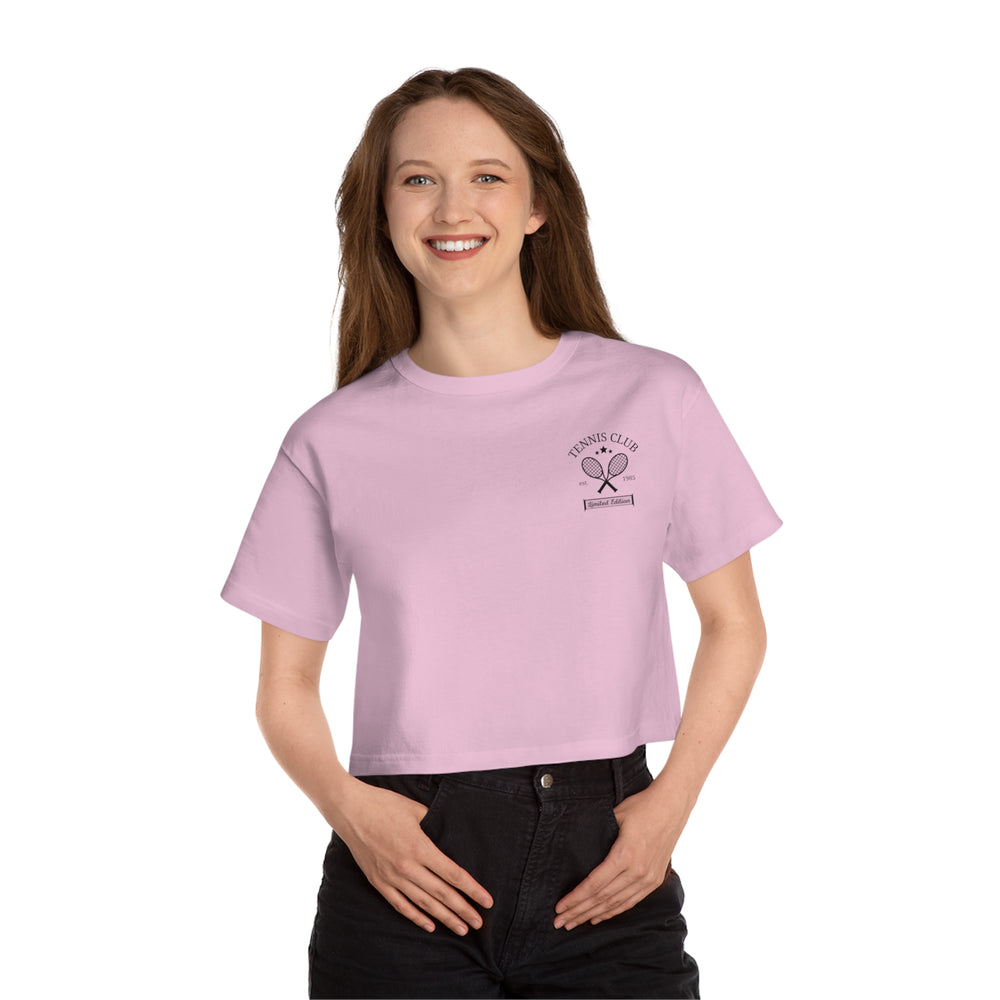 Tennis Club Champion Women's Heritage Cropped T-Shirt