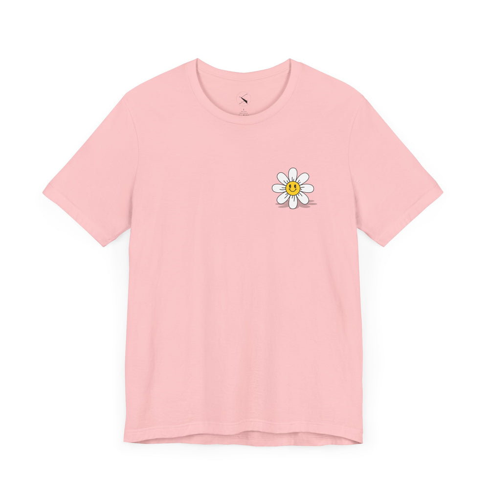 Smiling Daisy Men's Jersey Tee - Casual Summer Vibes