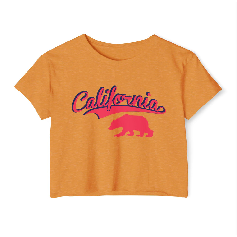 California Bear Women's Festival Crop Tee