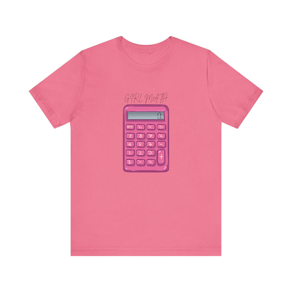 GIRL MATH Unisex Jersey Short Sleeve Tee