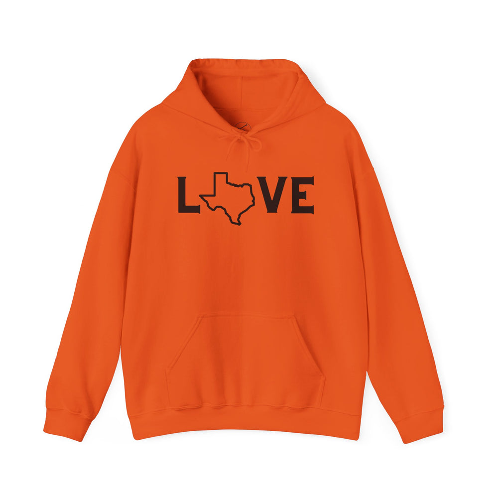 Texas Love Hoodie – Cozy Comfort with a Lone Star Twist