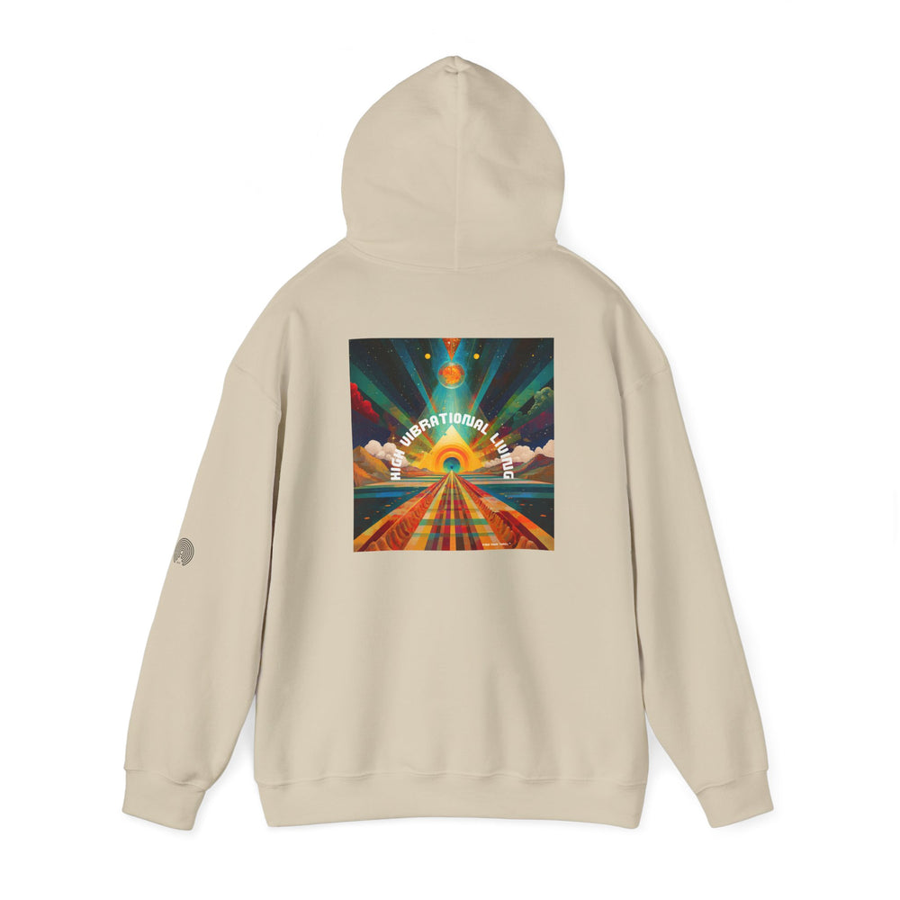 ✨ High Vibrational Living Hoodie