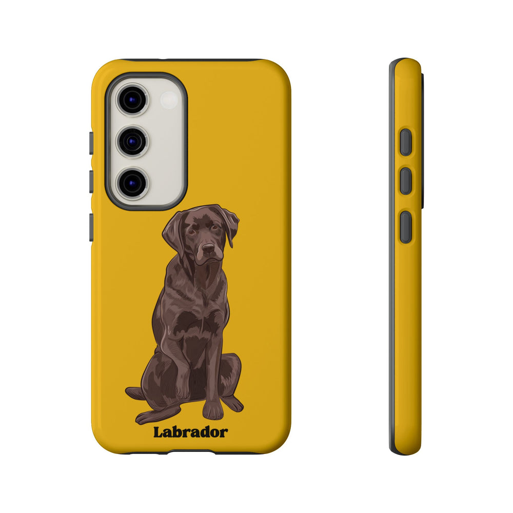 Chocolate Lab Protective Phone Case