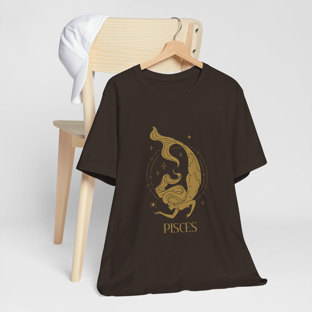 Pisces Constellation Zodiac Unisex Jersey Short Sleeve Tee