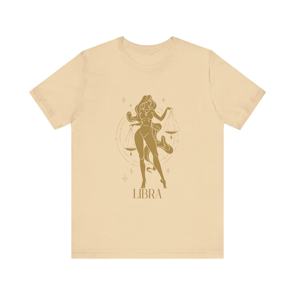 Libra Constellation Zodiac Short Sleeve Tee