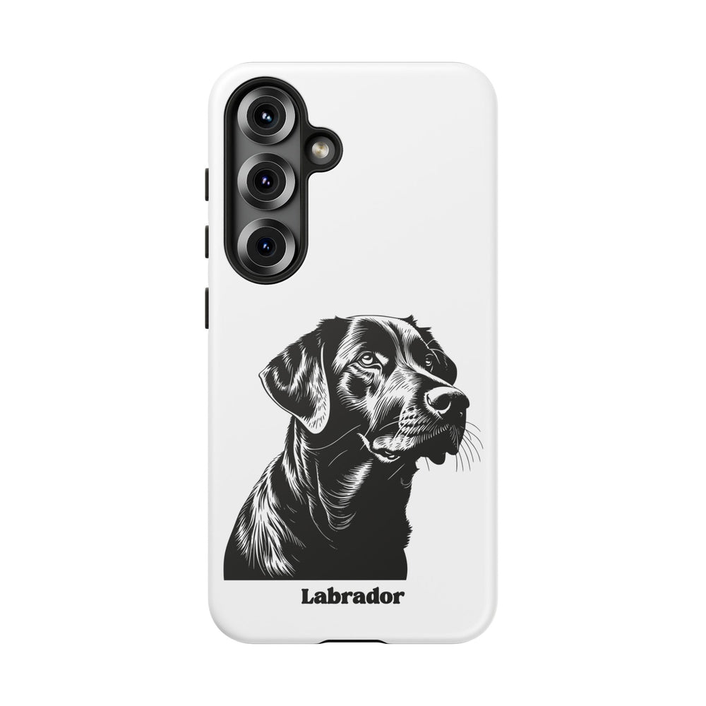 Black Lab Protective Phone Case