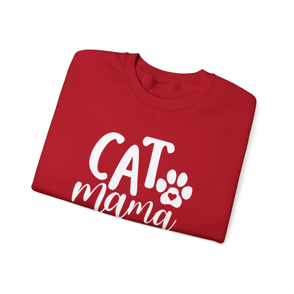 Cat Mama Crewneck Sweatshirt