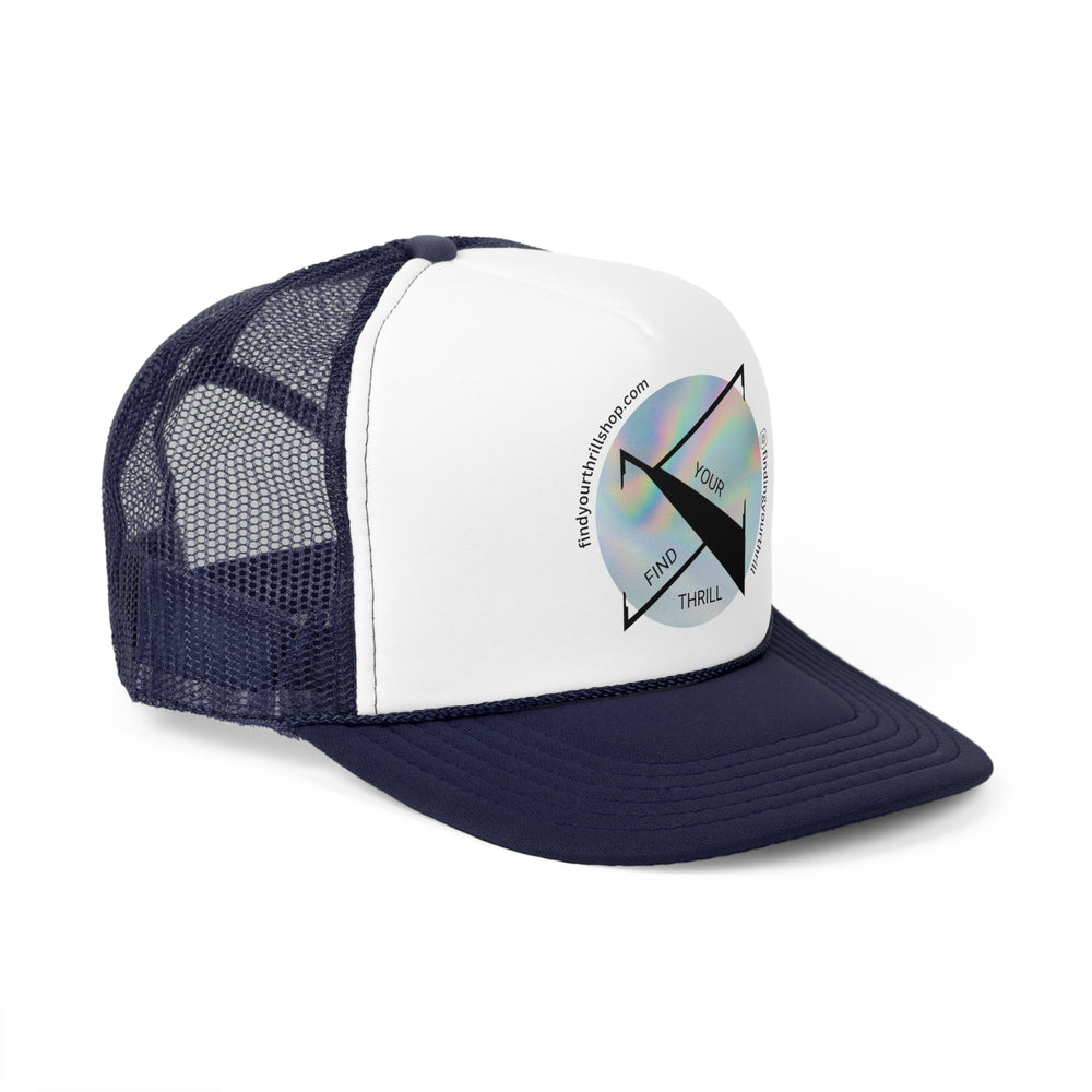 Find Your Thrill Hologram Trucker Cap