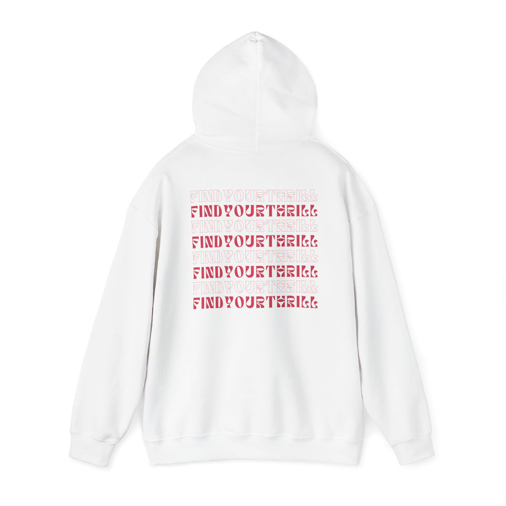 Find Your Thrill Hoodie – Adventure in Every Thread 🌎💙