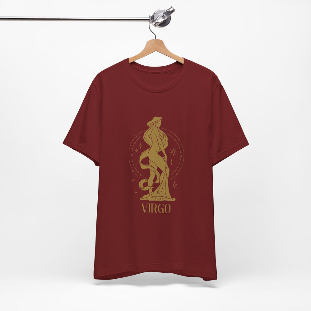 VIRGO zodiac Unisex Jersey Short Sleeve Tee