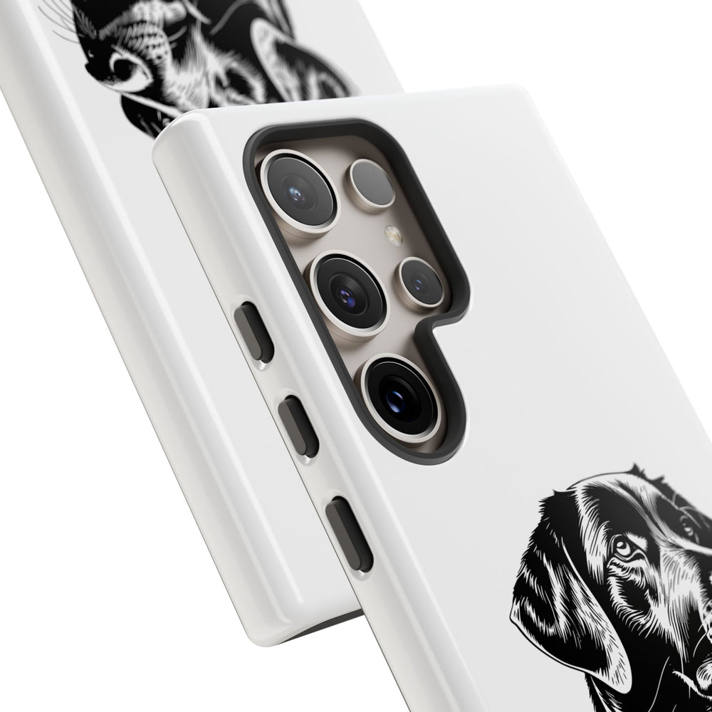 Black Lab Protective Phone Case