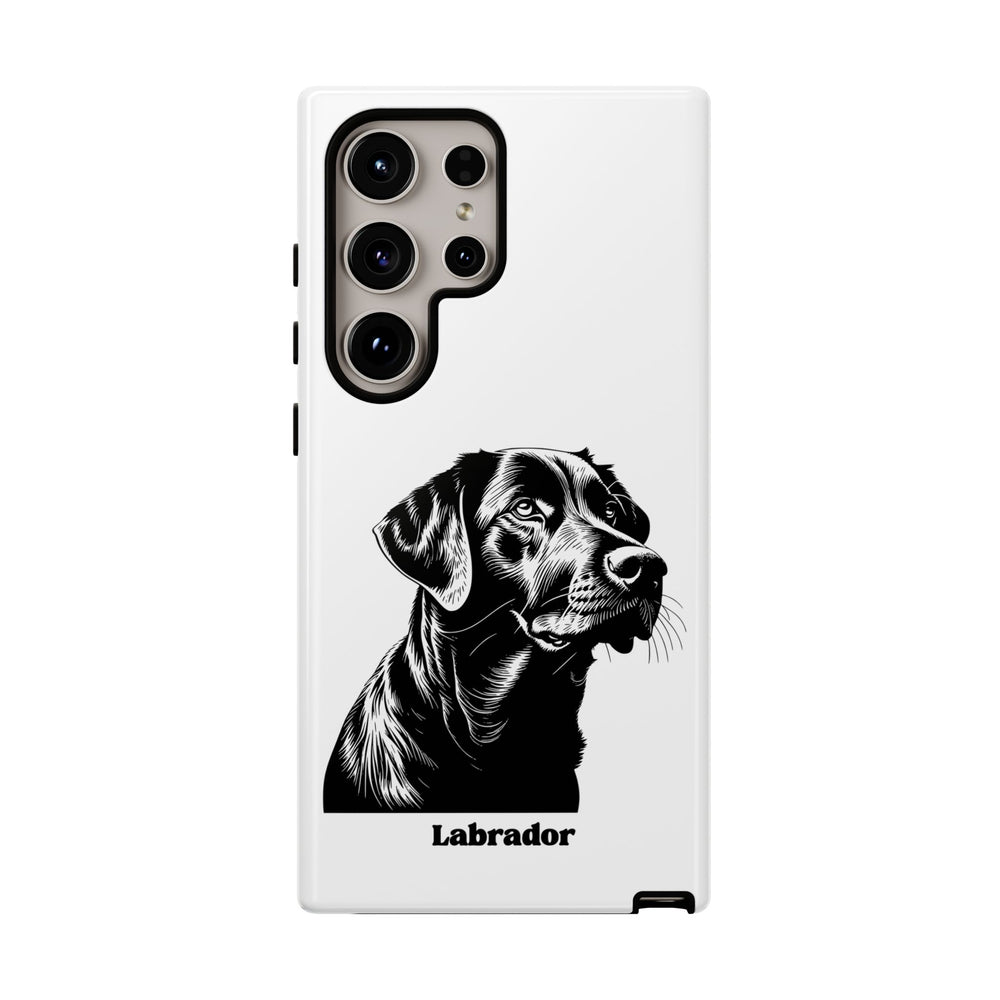 Black Lab Protective Phone Case