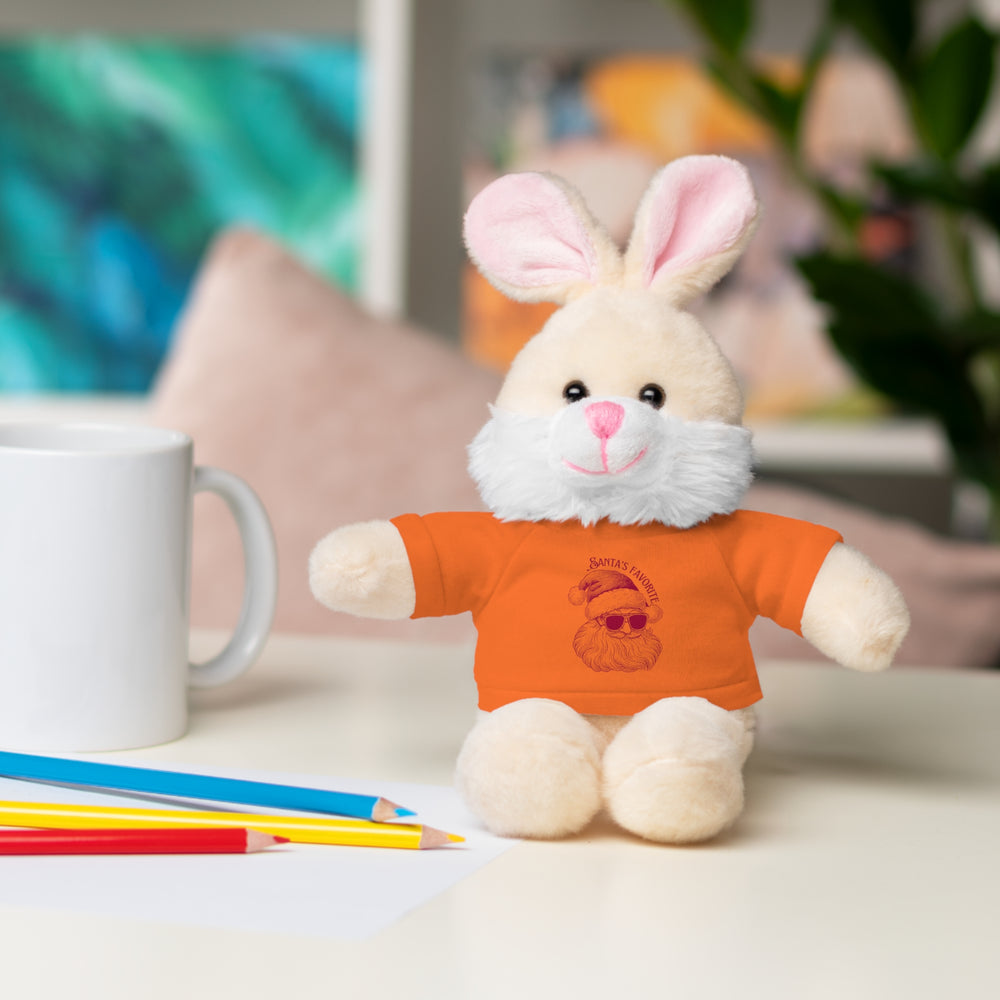 Santa's Favorite T-Shirt Stuffed Animal