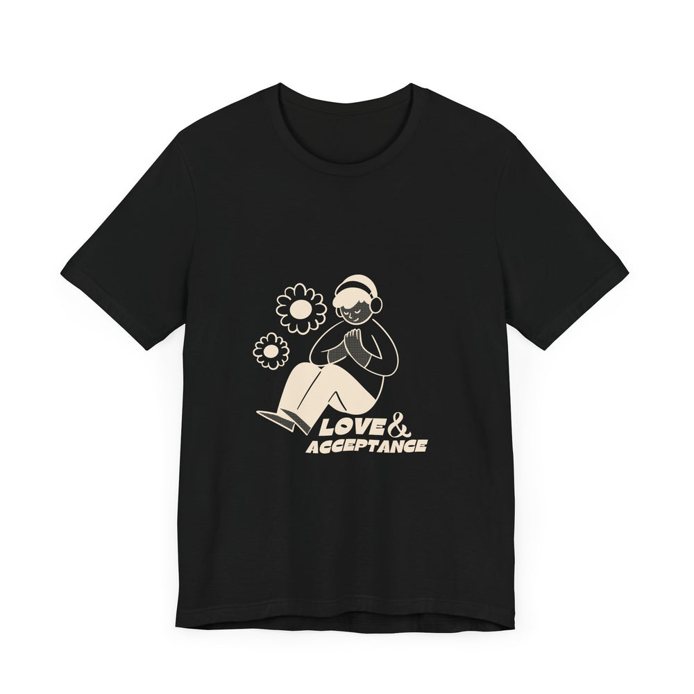 Love & Acceptance Autism Awareness Men's Short Sleeve Tee