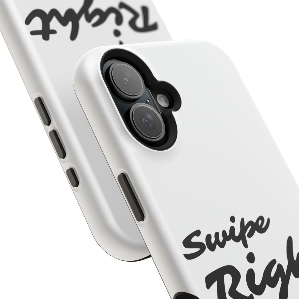 Swipe Right iPhone 16, 15 Magnetic Tough Cases - A Perfect Match for Your iPhone