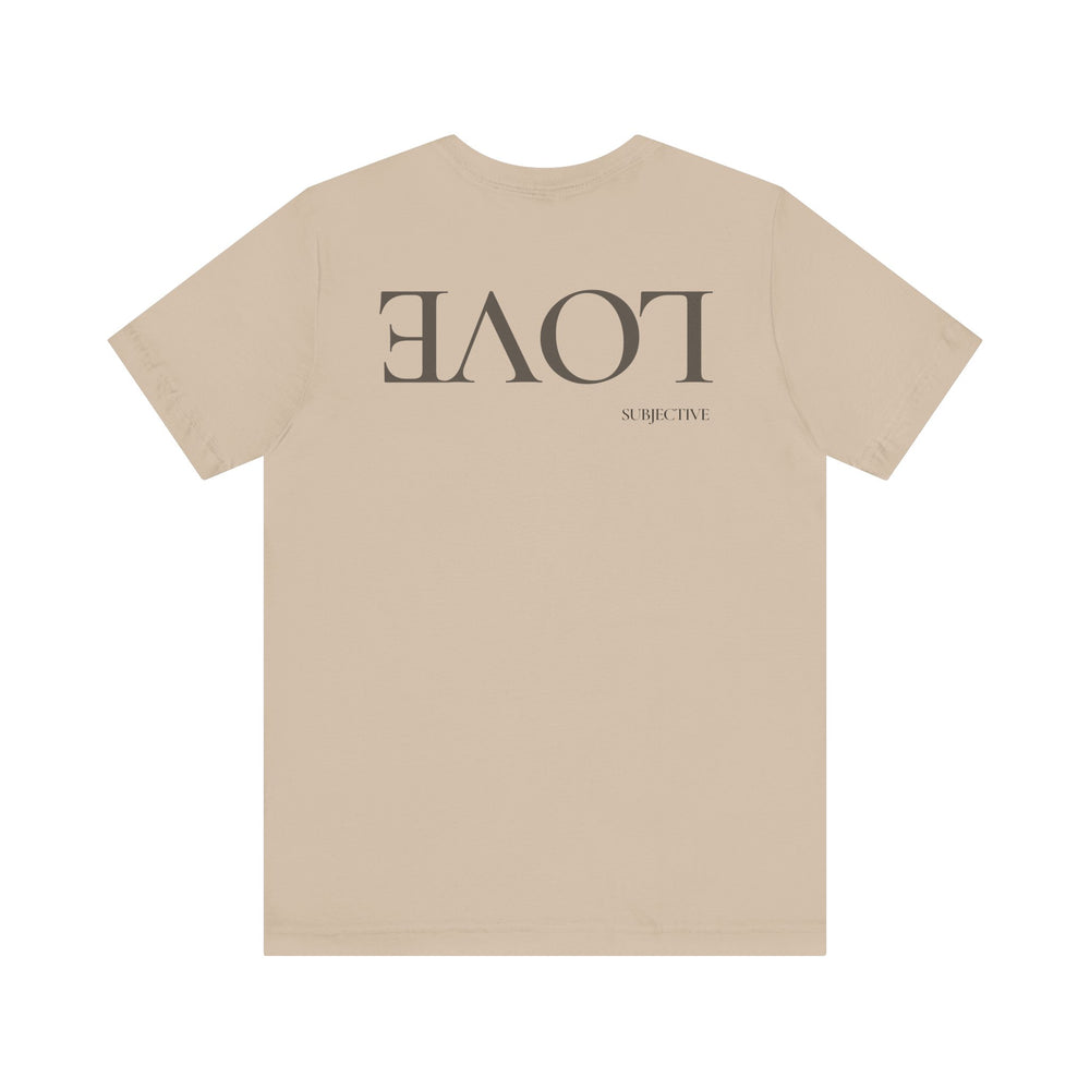 EVOL Subjective Men's Jersey Short Sleeve Tee – Love, Your Way ❤️