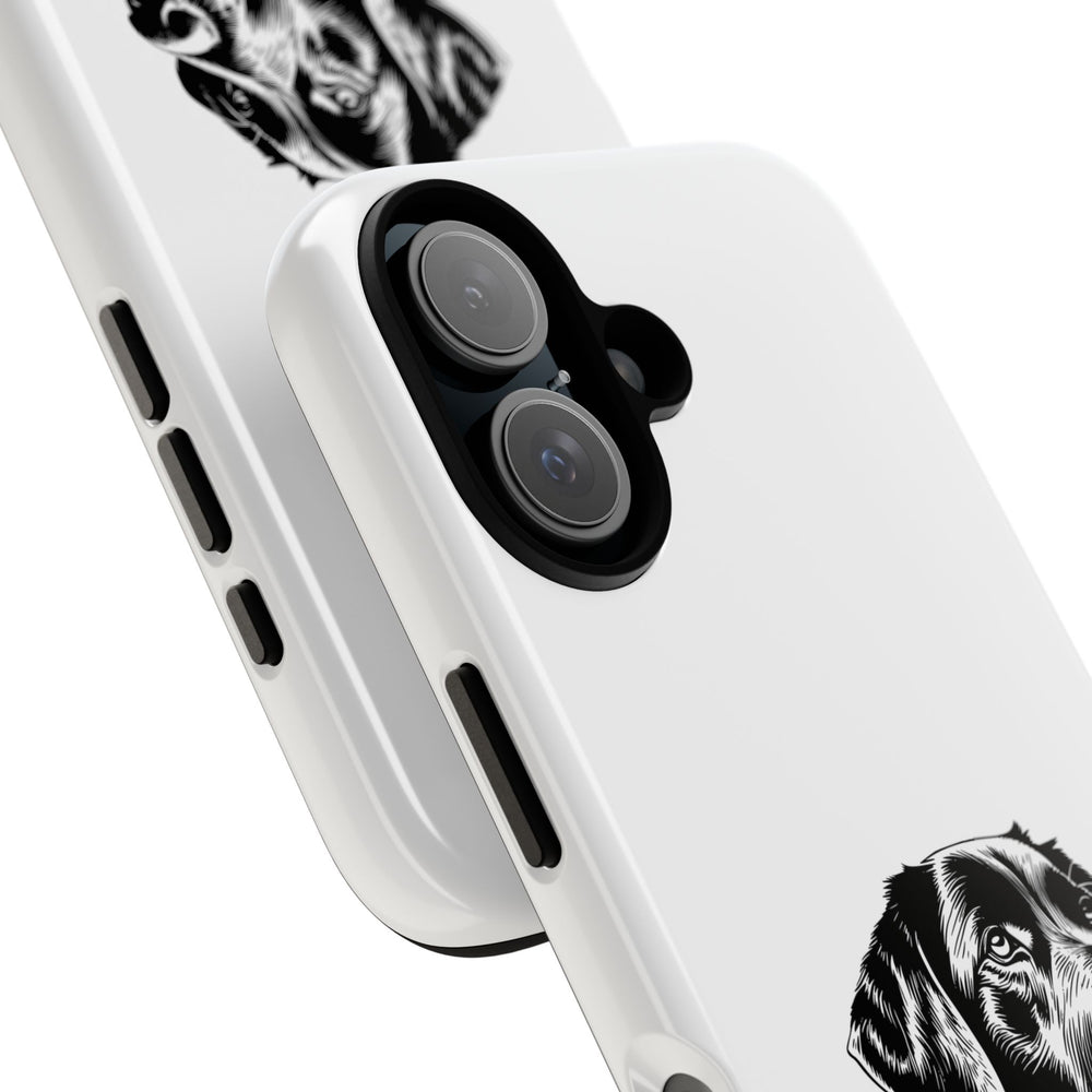 Black Lab Protective Phone Case