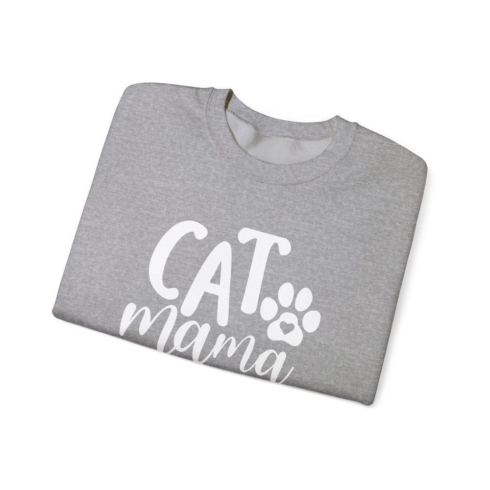 Cat Mama Crewneck Sweatshirt