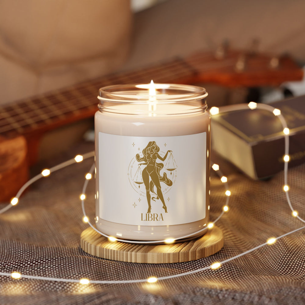 Libra  Zodiac Constellation Scented Soy Candle, 9oz