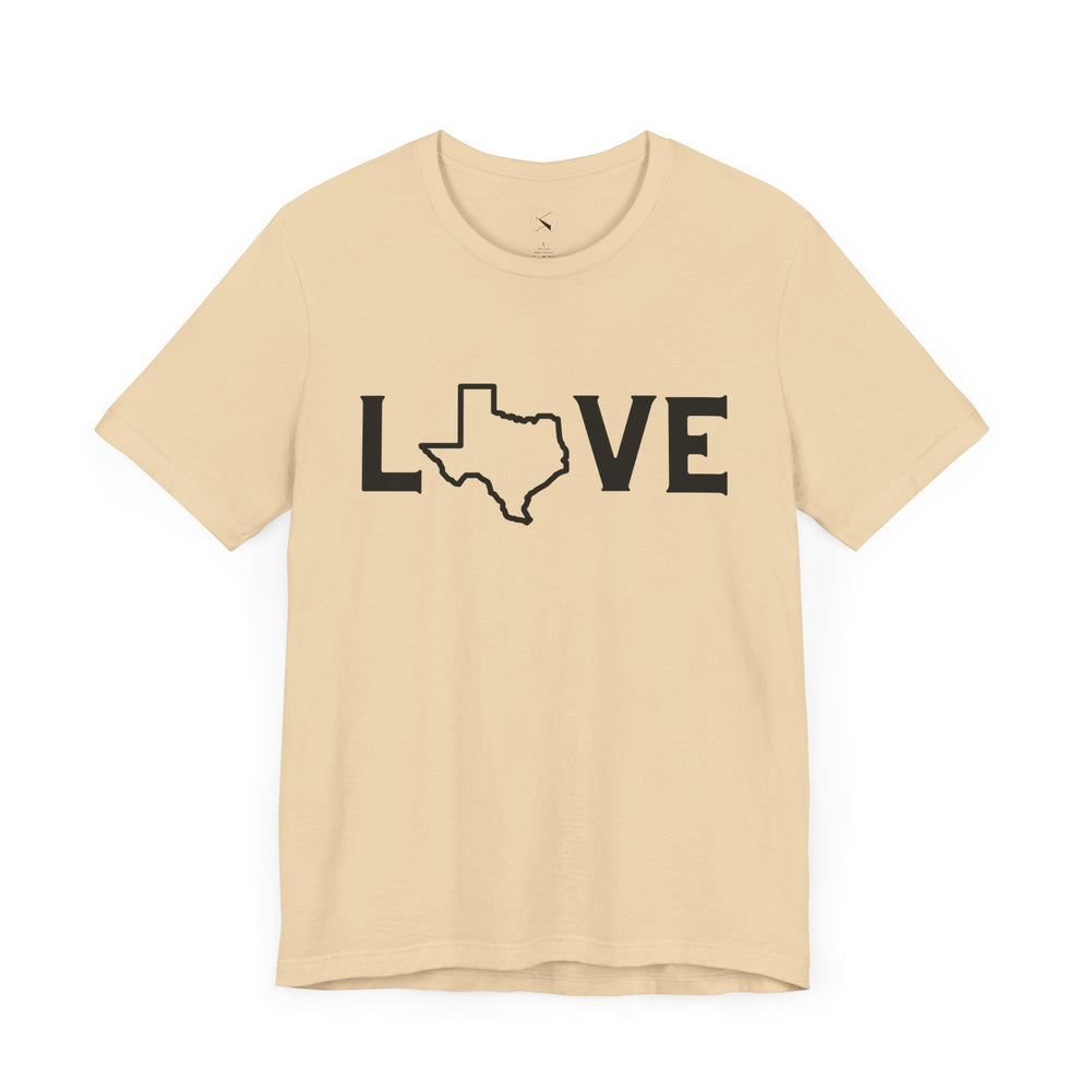 Texas Love Men's Tee – Lone Star State