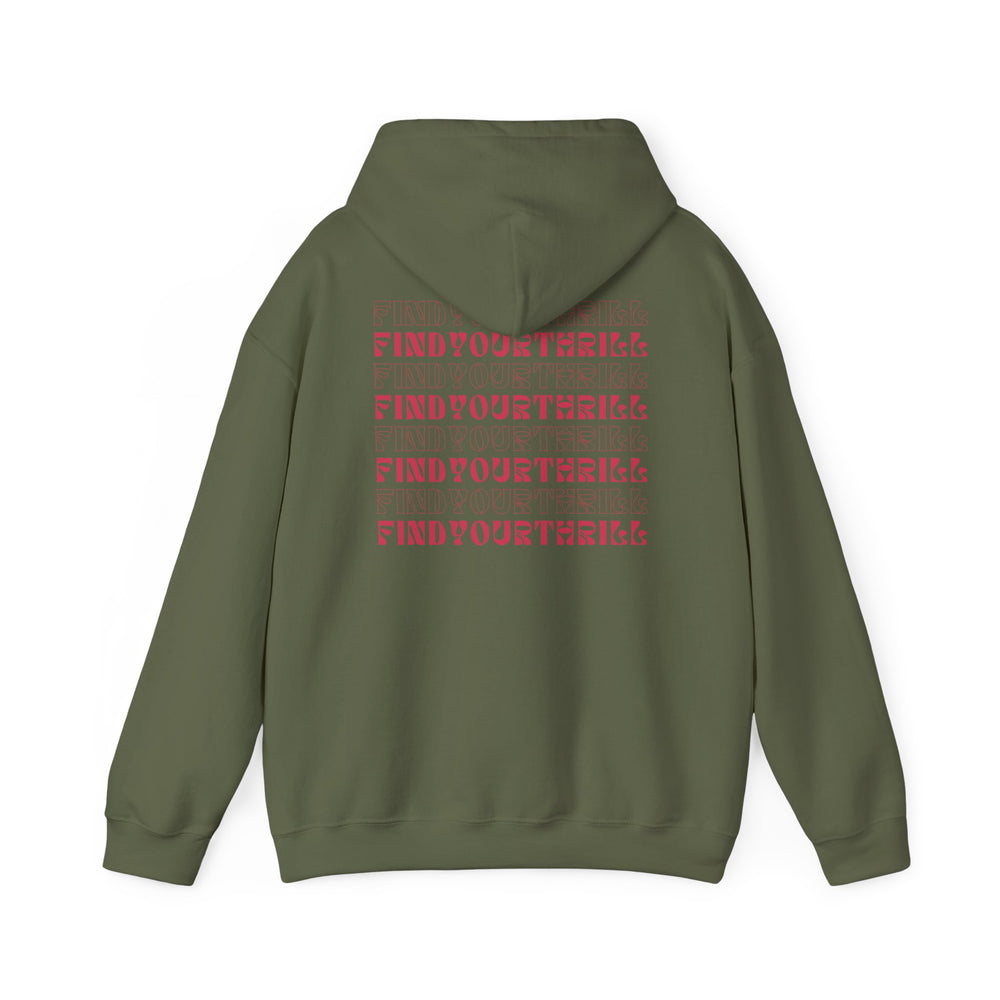 Find Your Thrill Hoodie – Adventure in Every Thread 🌎💙