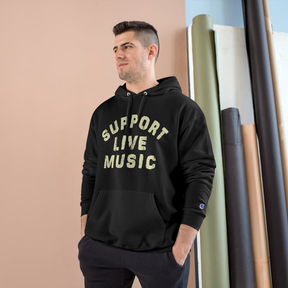 Support Live Music Champion Hoodie
