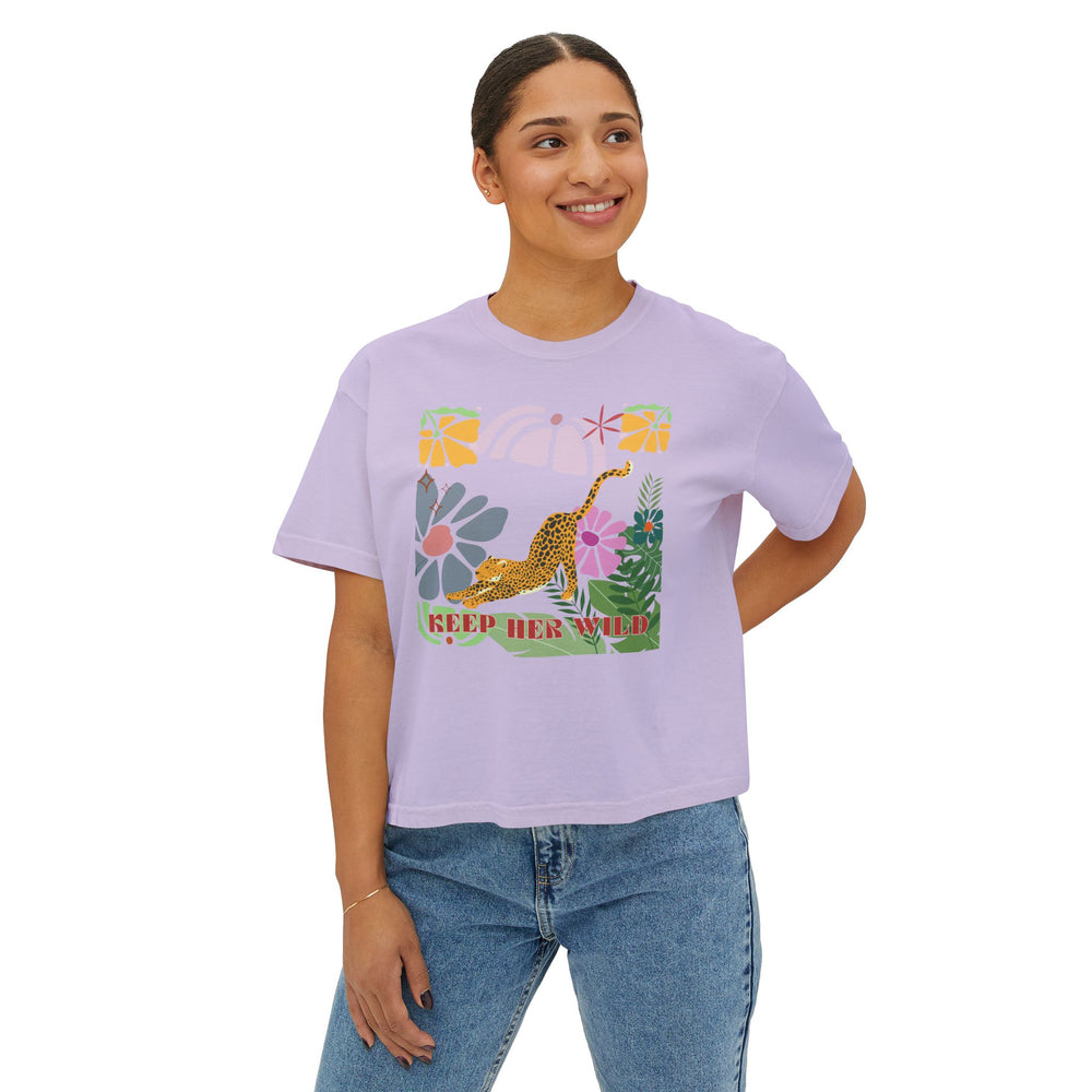 "Keep Her Wild" Women's Boxy Tee
