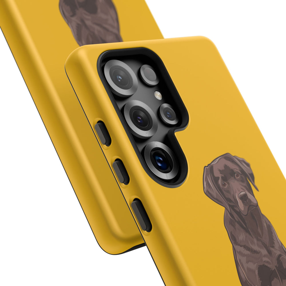 Chocolate Lab Protective Phone Case