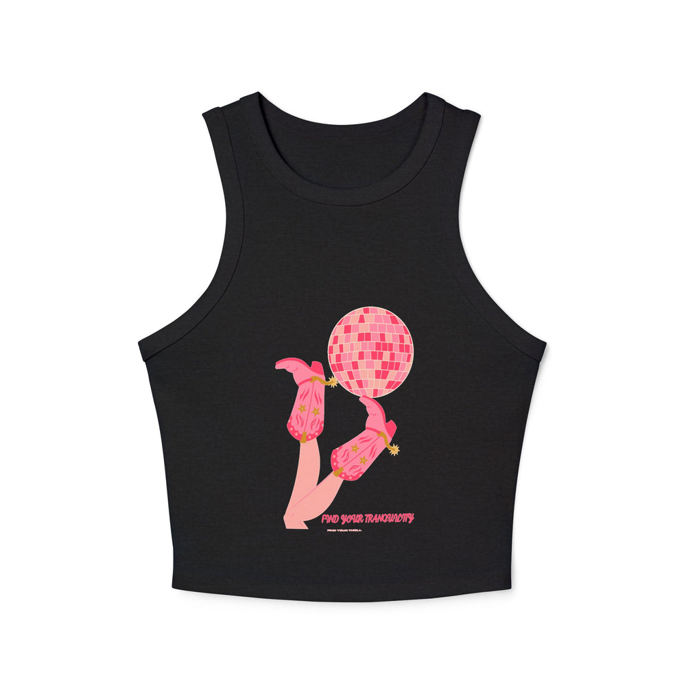 Women's Micro Rib Racer Tank Top
