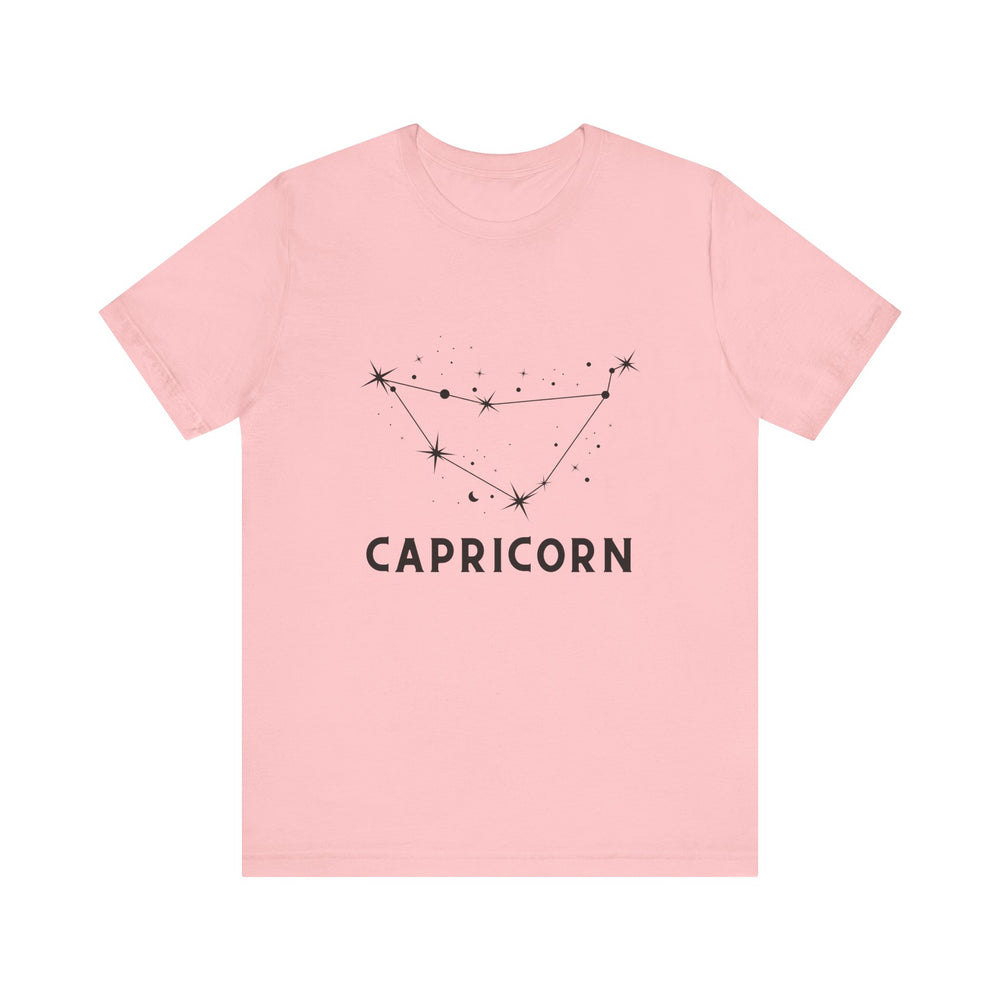 Capricorn Sea Goat Constellation Zodiac Unisex Jersey Short Sleeve Tee