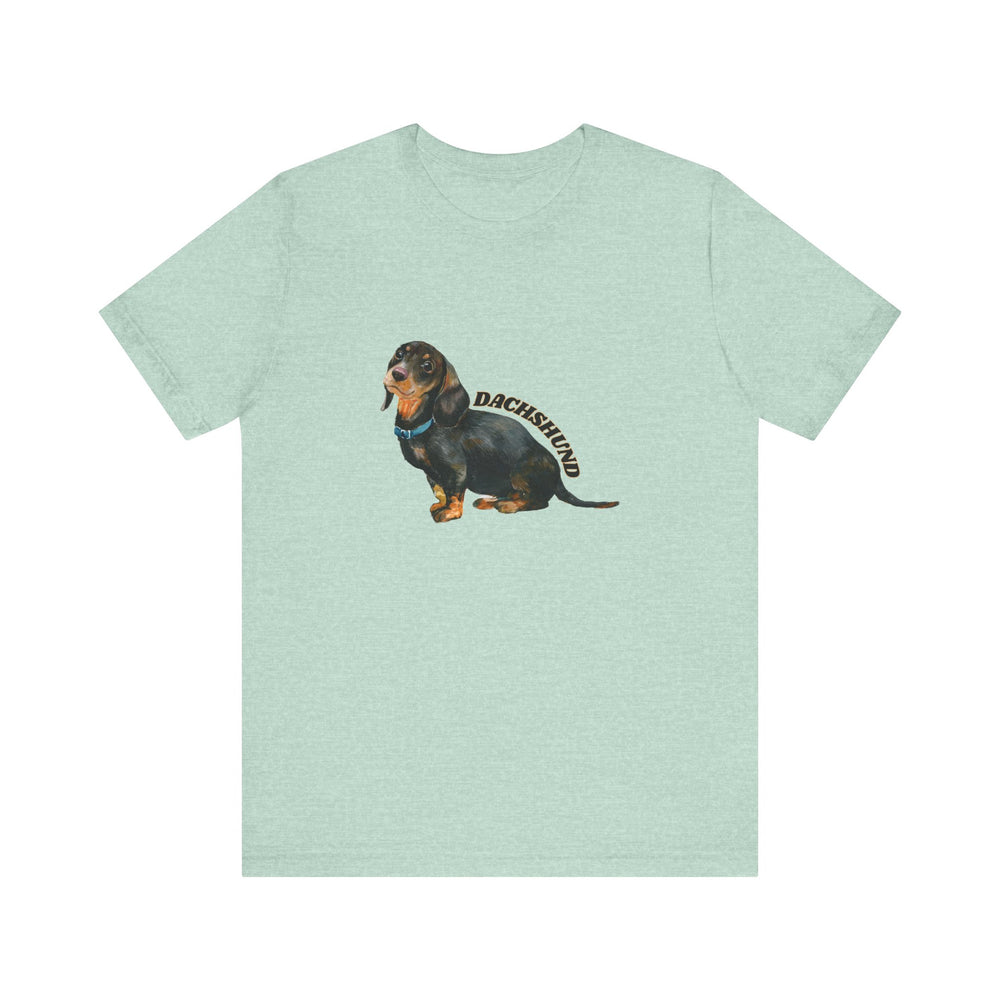 Dachshund Men's Jersey Short Sleeve Tee