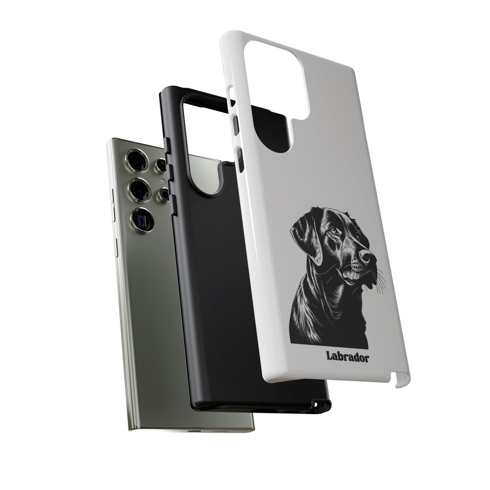 Black Lab Protective Phone Case