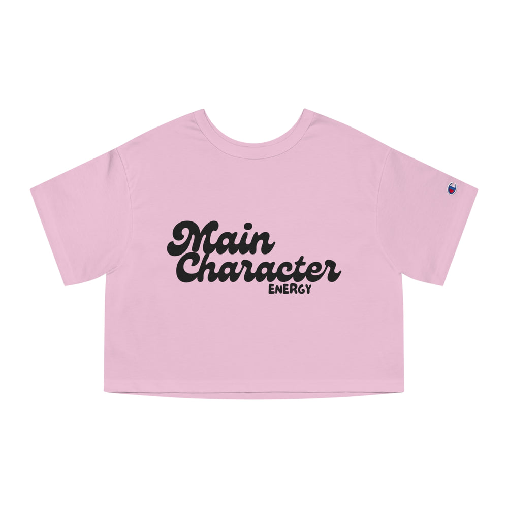 Main Character Energy Champion Women's Heritage Cropped T-Shirt