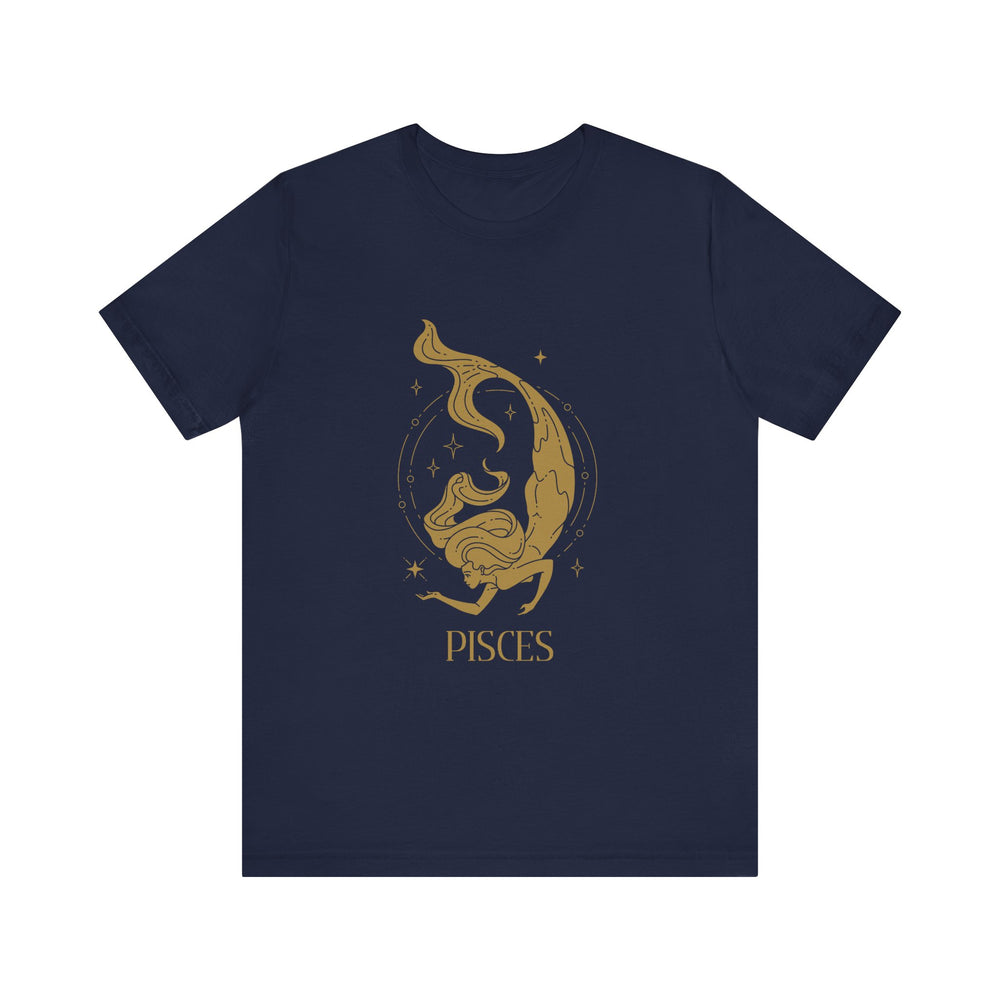 Pisces Constellation Zodiac Unisex Jersey Short Sleeve Tee