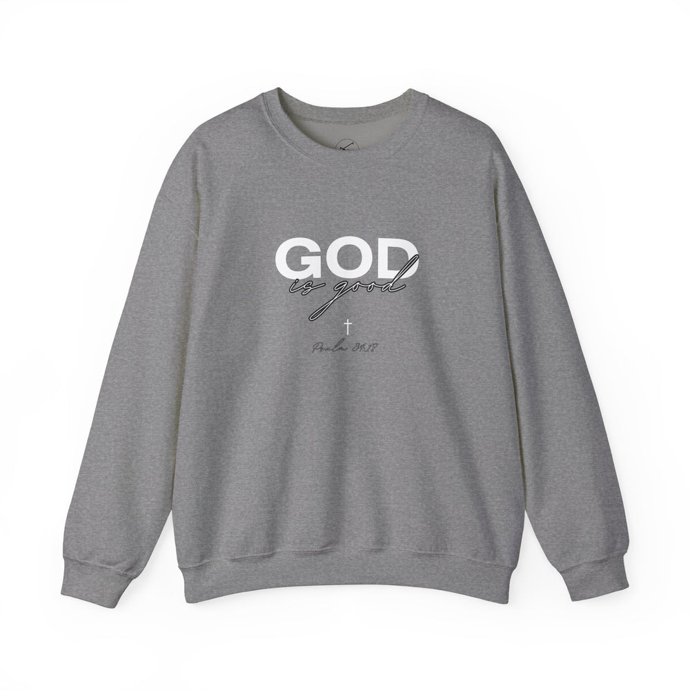 God Is Good - Psalms 34:18 - Crewneck Sweatshirt