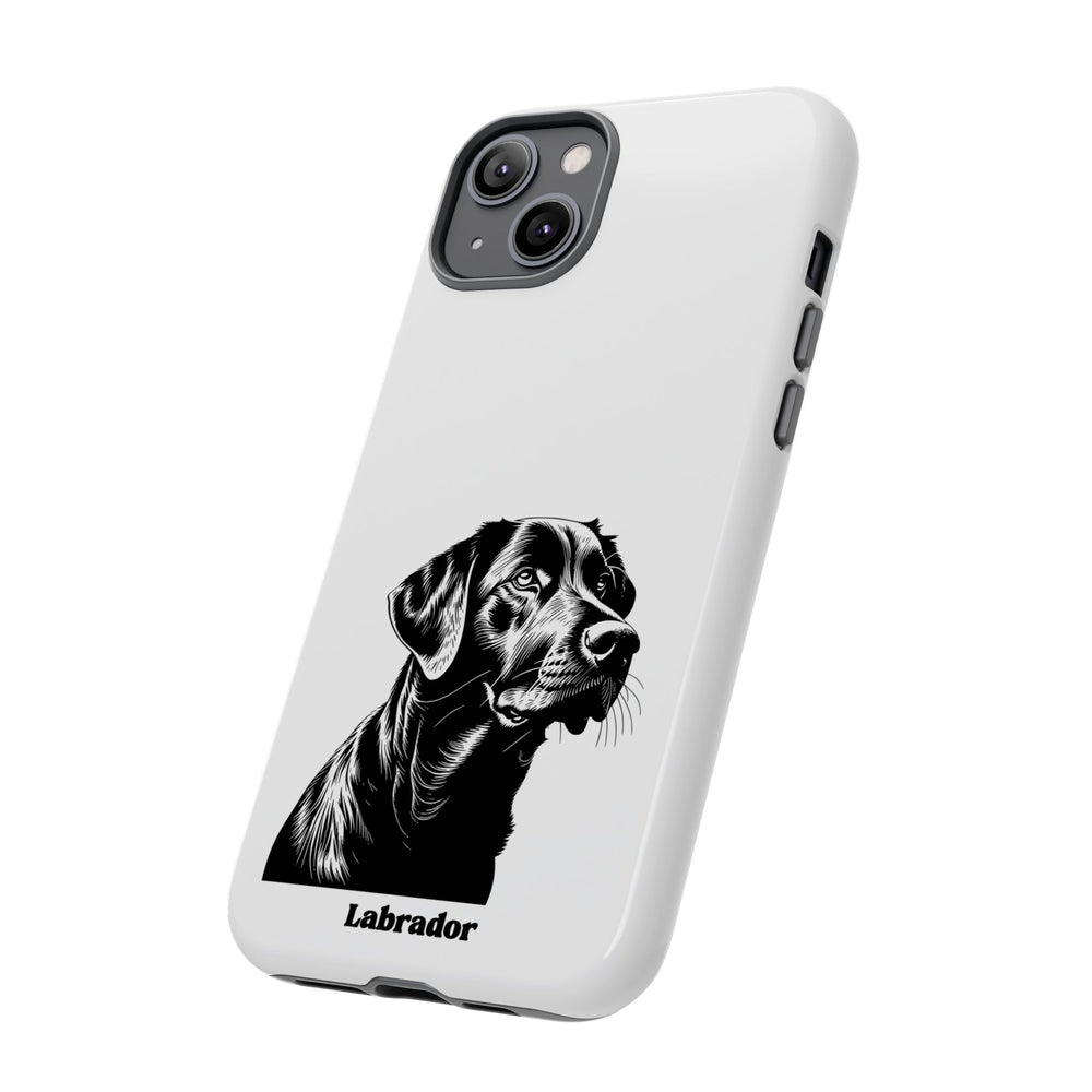 Black Lab Protective Phone Case