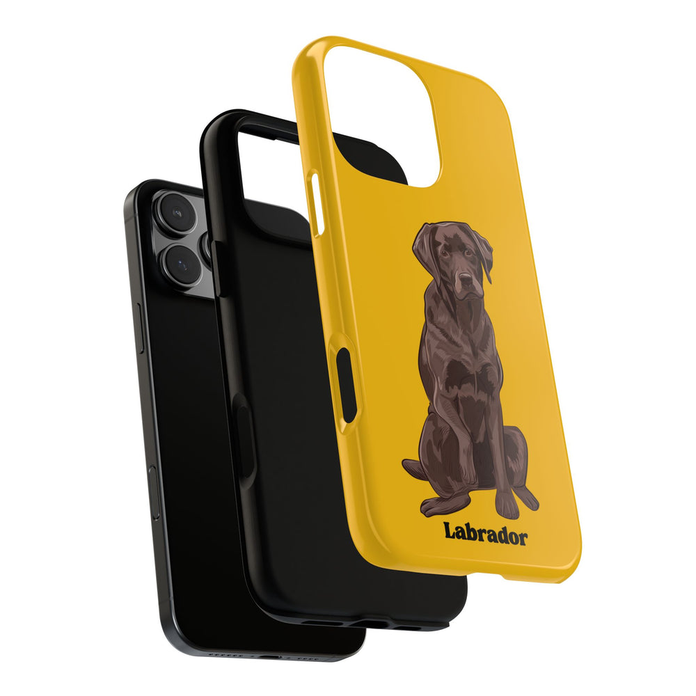 Chocolate Lab Protective Phone Case